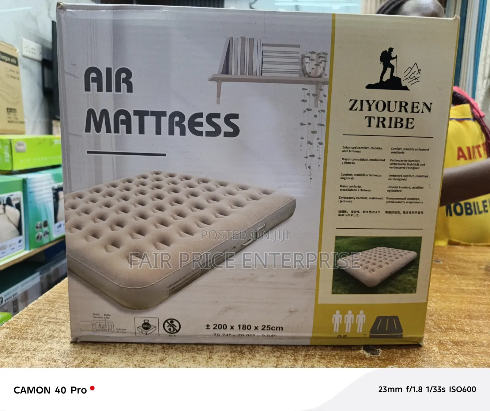 Air Mattress 5x6 By10 Inches. Ziyouren Tribe Mattresses