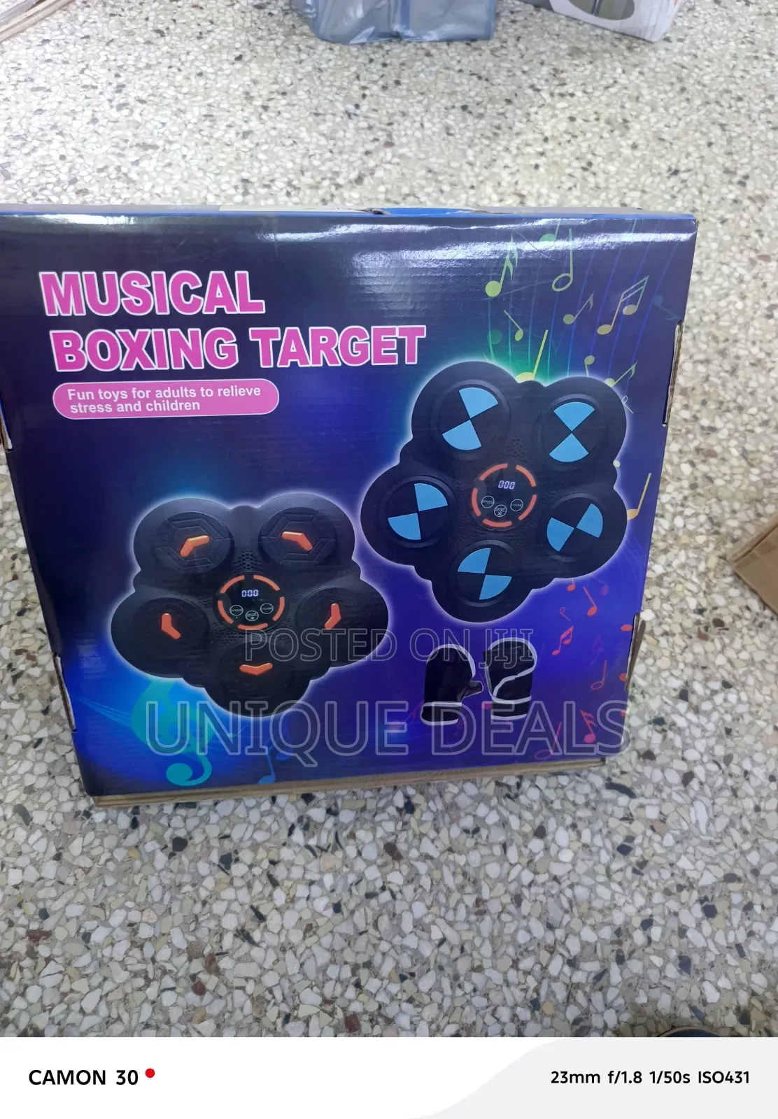 Musical Boxing Target Machine