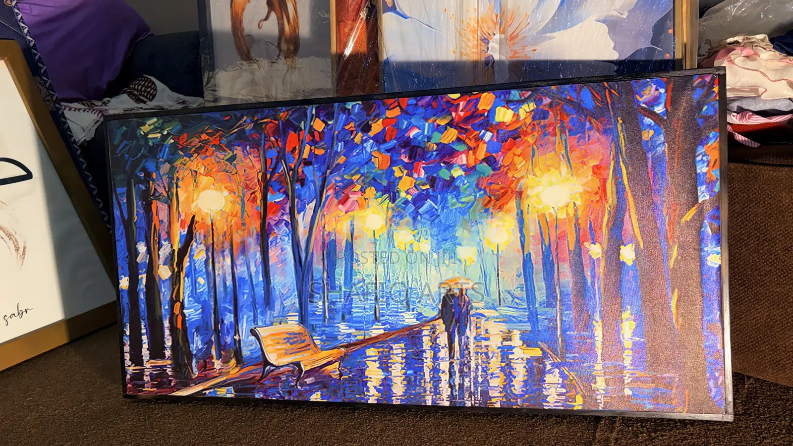 Original Art Framed Canvas