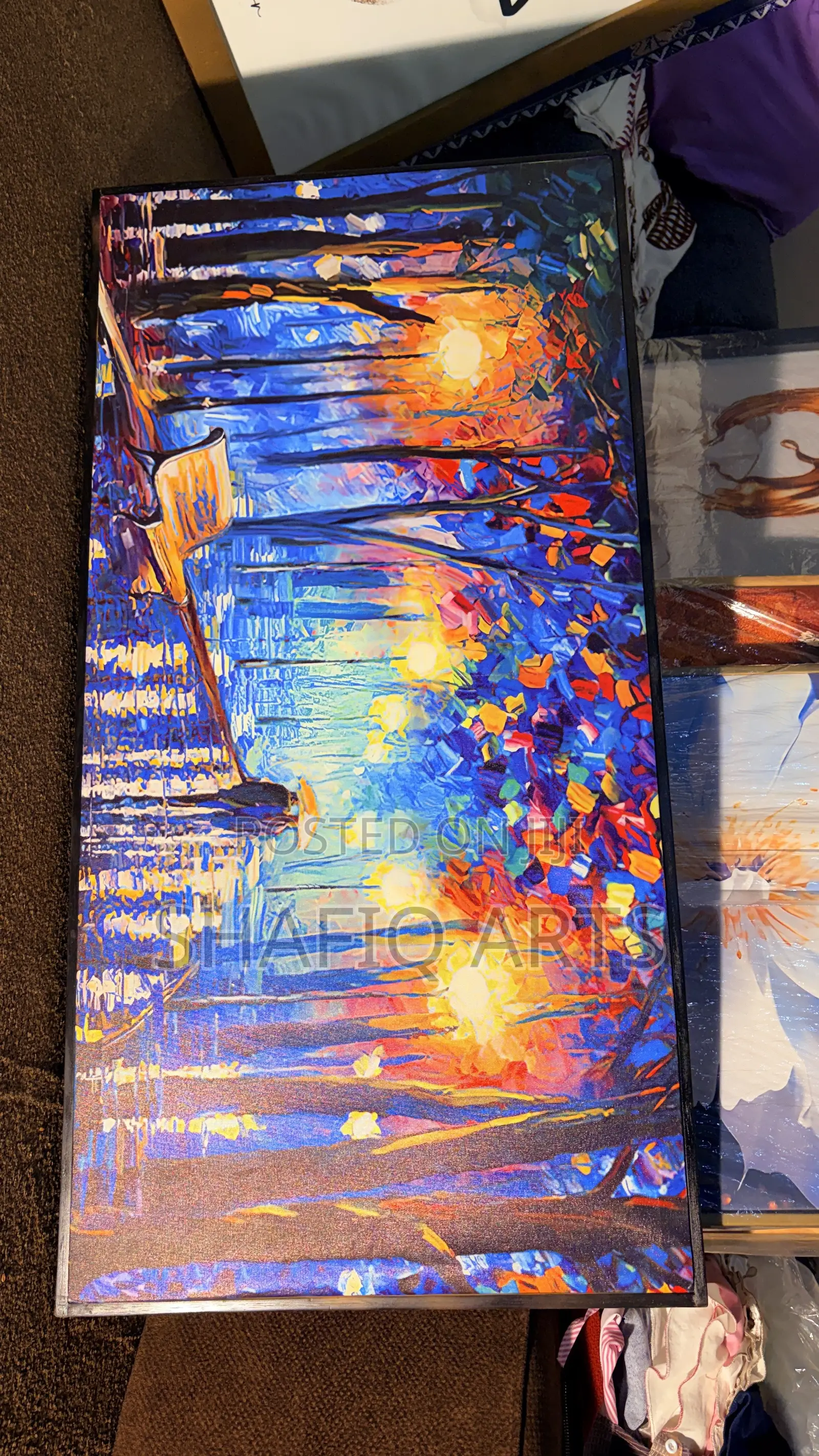 Original Art Framed Canvas