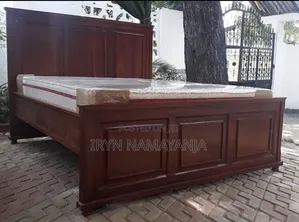 Brown Wooden Beds