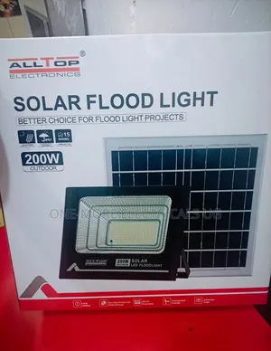 All Top Solar Compound Lights 200w With Solar Panel
