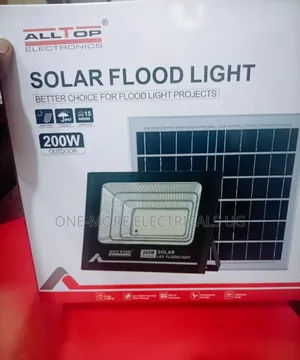 All Top Solar Compound Lights 200w With Solar Panel