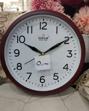 Genuine Sonam Brand Wall Clocks, Round Shape,