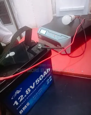 Simple Backup System Inverter 400va/12v, Lithium Battery 50ah