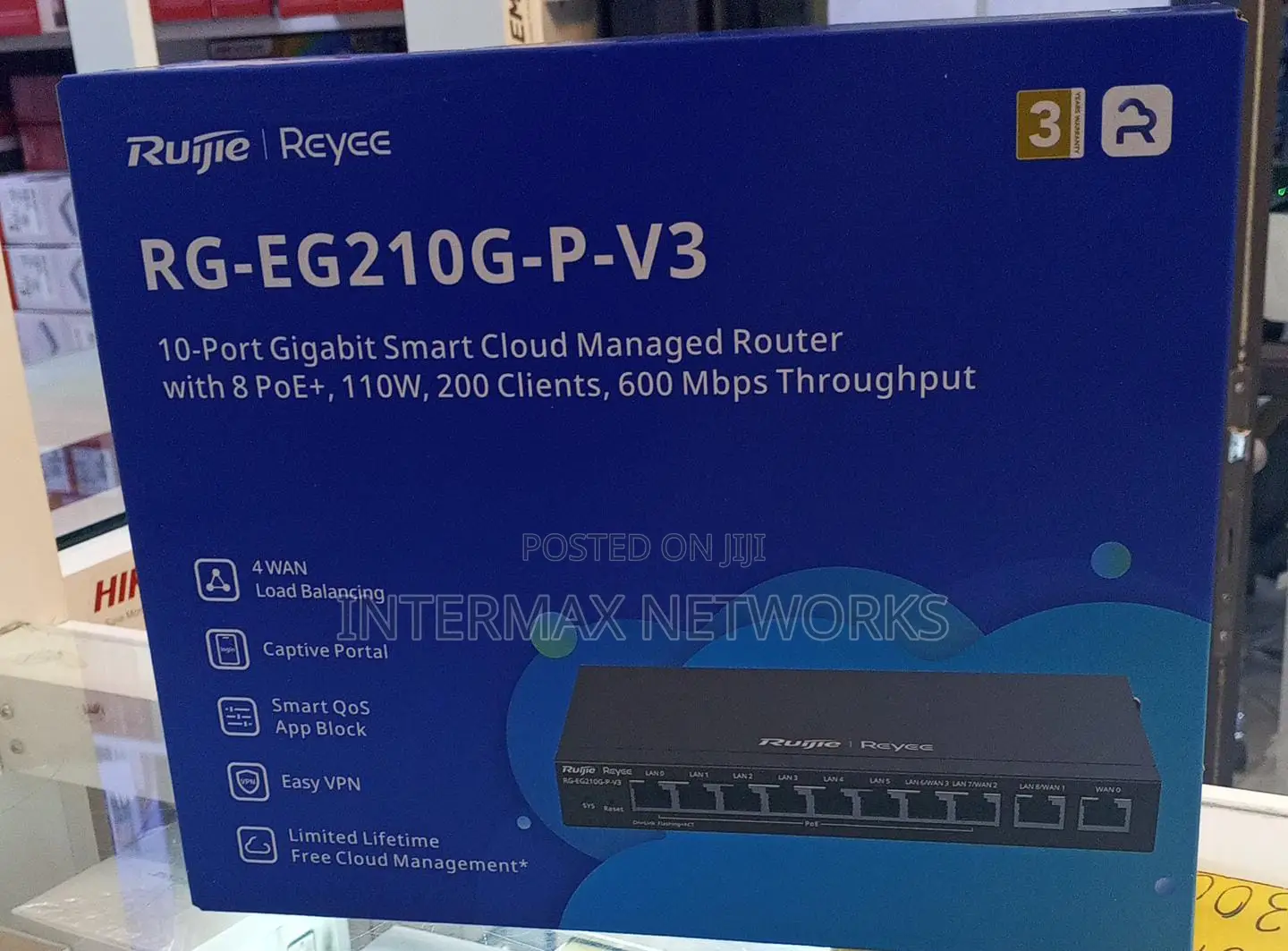 Ruijie Router Load Balancer