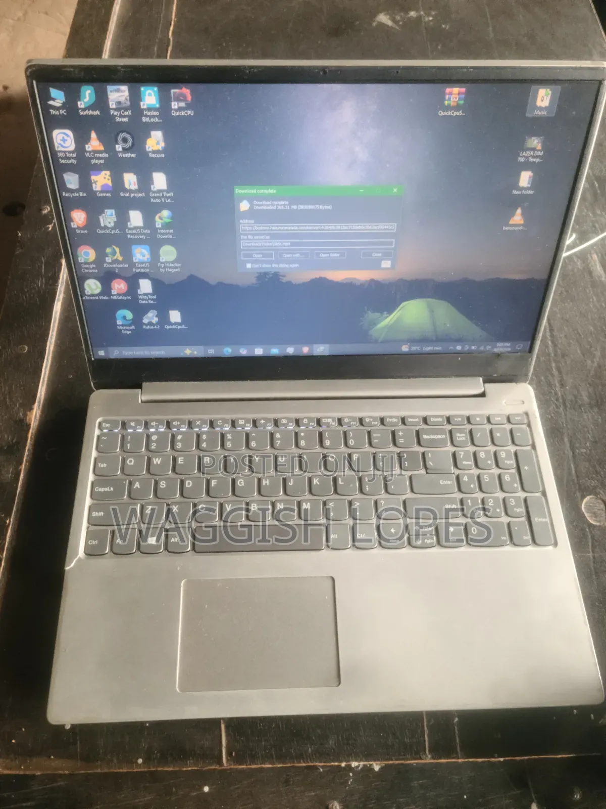 Laptop Lenovo Ideapad Gaming 3 24GB Intel Core i7 SSD 1T