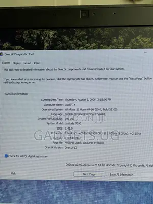 Laptop Dell Latitude 7290 8GB Intel Core i7 SSHD+SSD 500GB