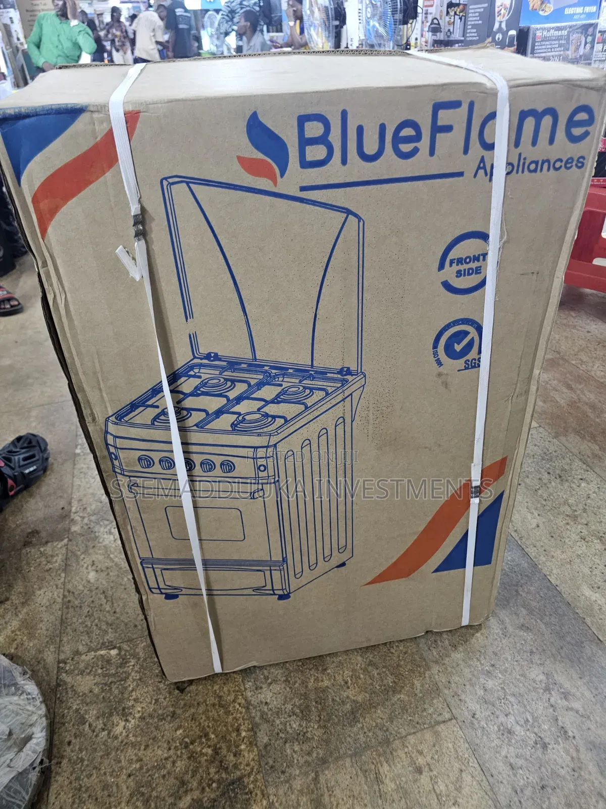 Blue Flame 50×50 (3+1) Free-Standing Cooker