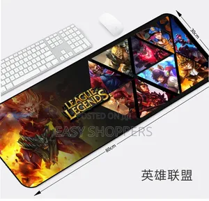 Over Sized Led RGB Gaming Mouse Pad Desk Mat Non-Slip Rubber Base.