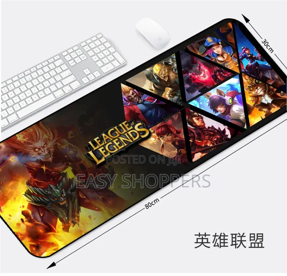 Over Sized Led RGB Gaming Mouse Pad Desk Mat Non-Slip Rubber Base.