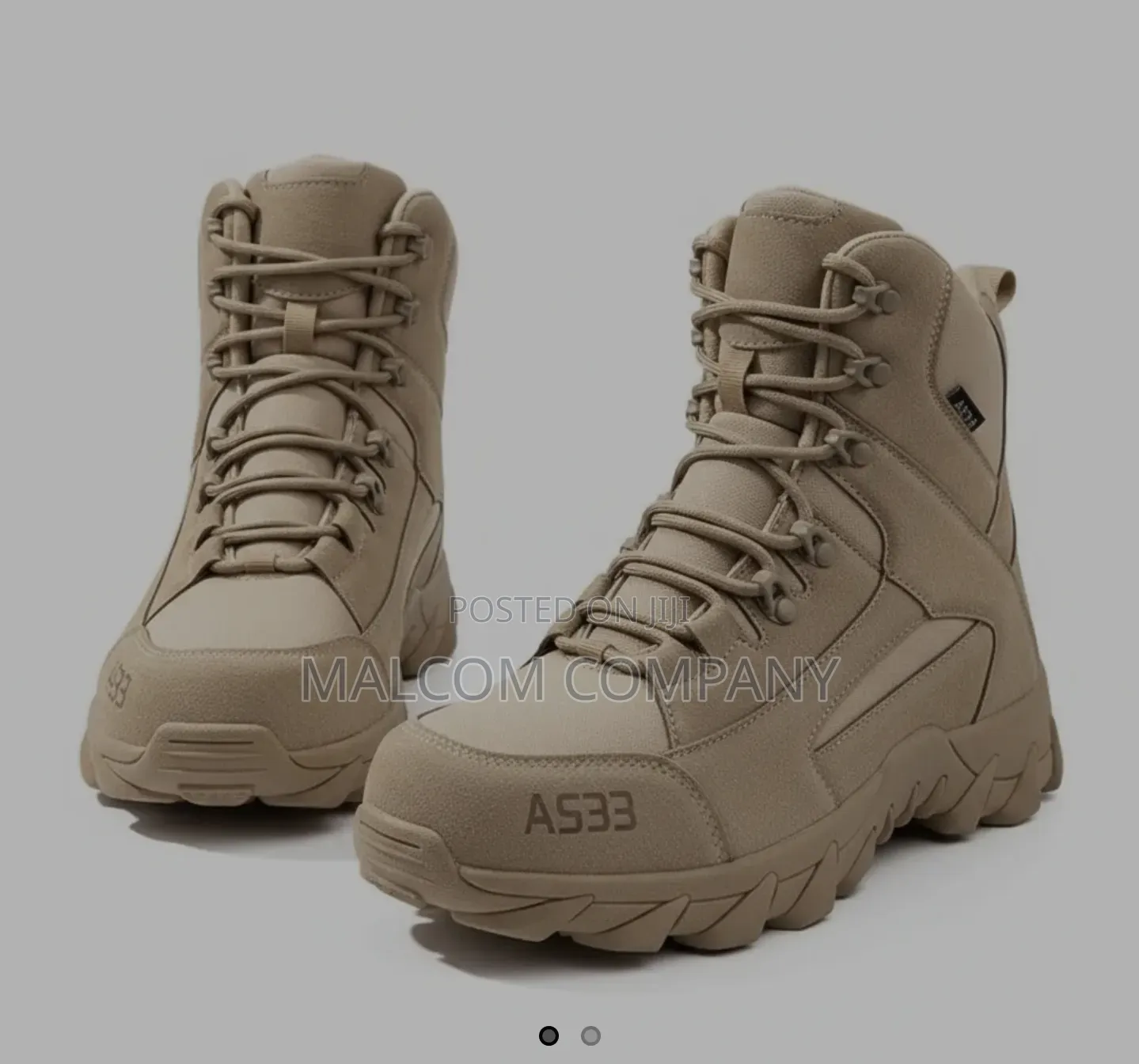 AS33 Tactical Desert Boots