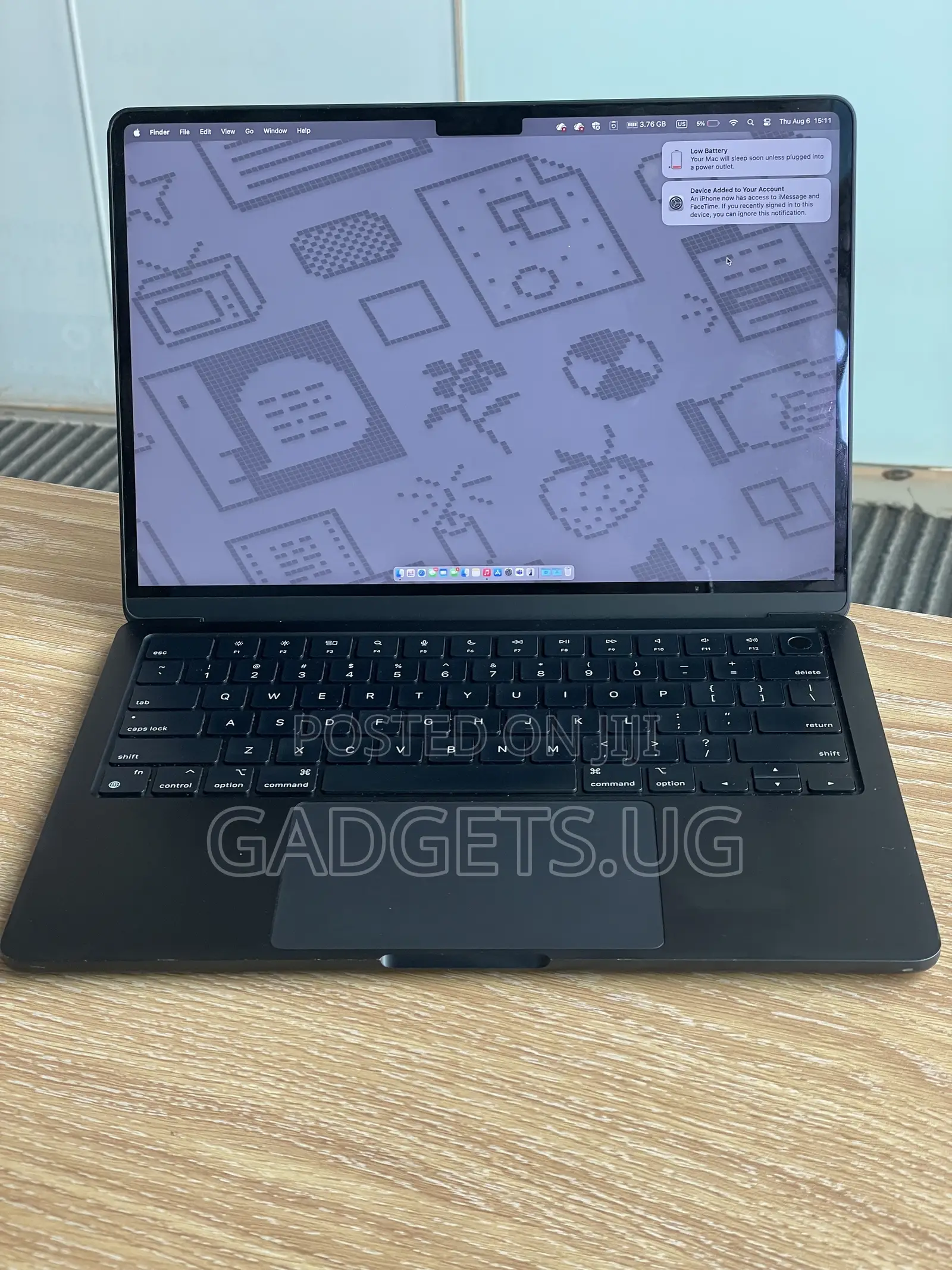 Laptop Apple MacBook Air 2022 M2 8GB Apple M2 SSD 256GB