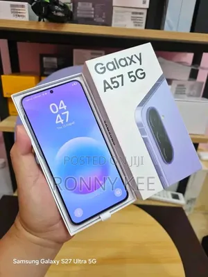 New Samsung Galaxy A57 256 GB Purple