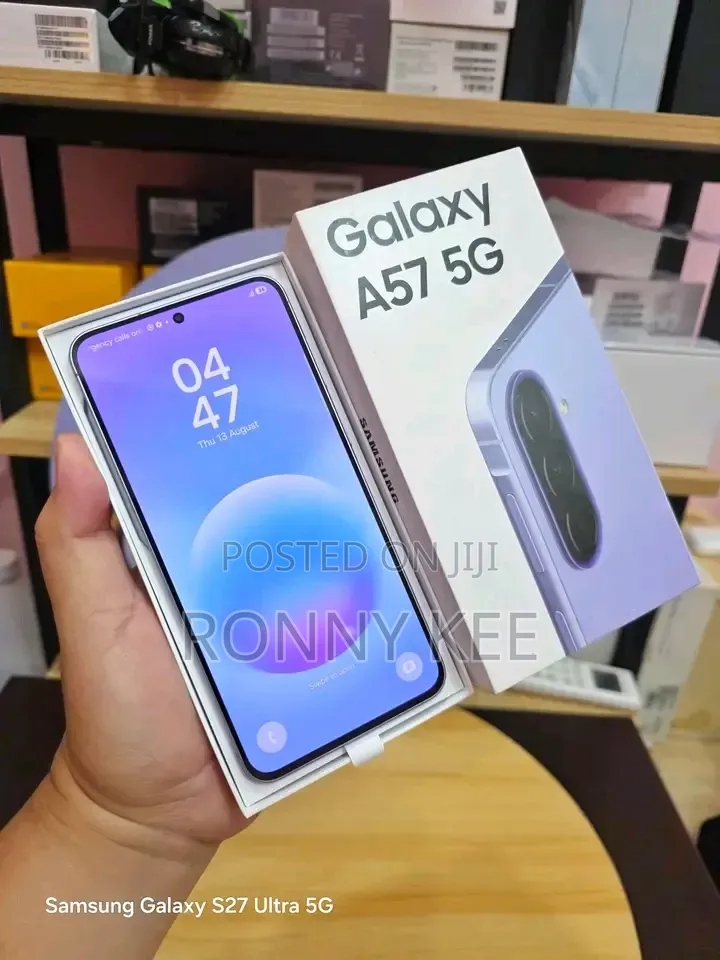 New Samsung Galaxy A57 256 GB Purple