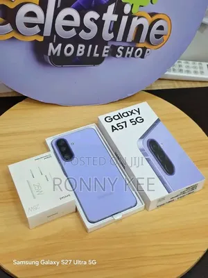 New Samsung Galaxy A57 256 GB Purple