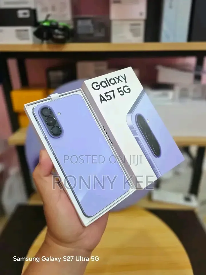 New Samsung Galaxy A57 256 GB Purple