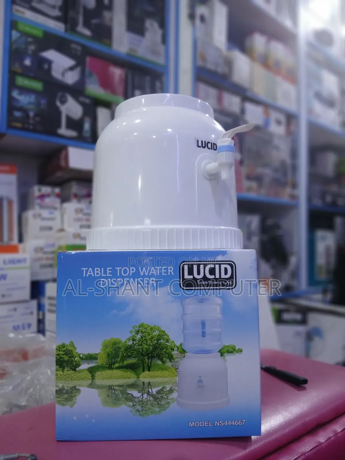 Lucid Table Top Water Dispenser