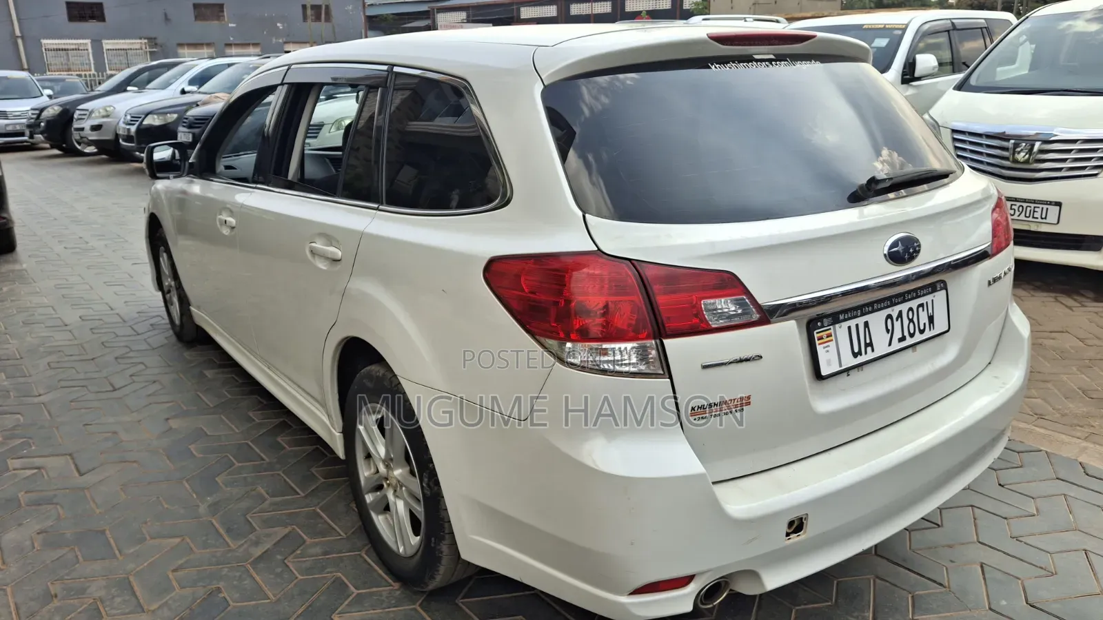 Subaru Legacy 2010 White