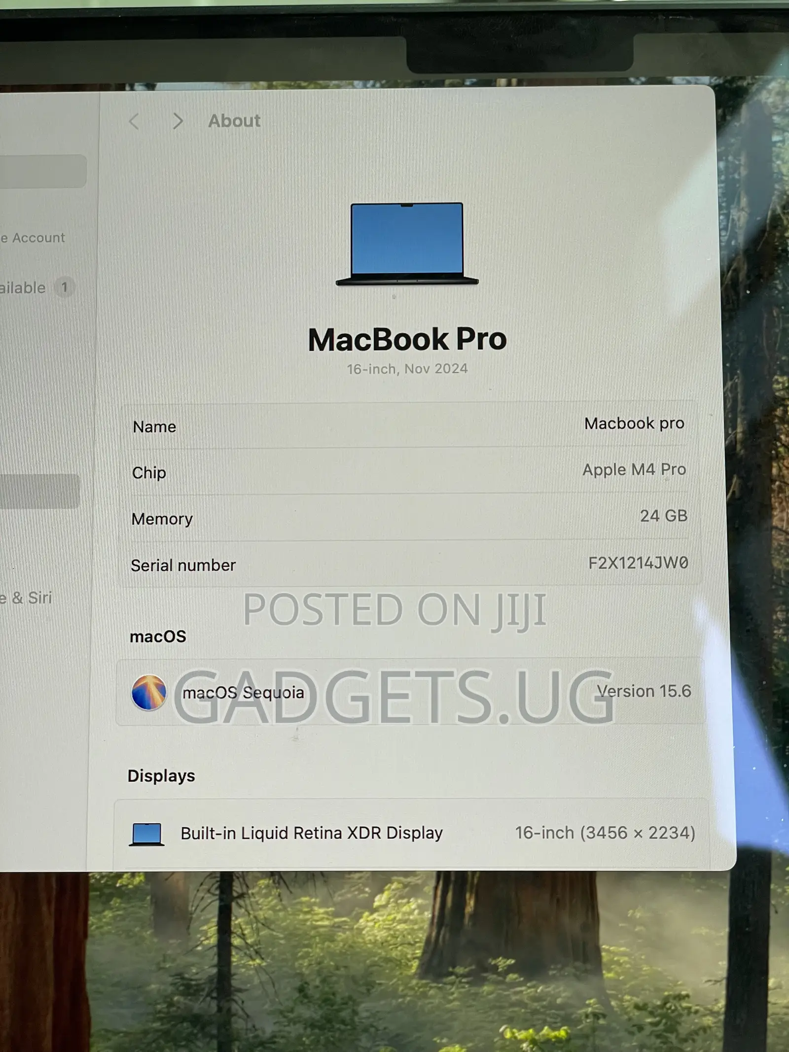Laptop Apple MacBook Pro 2024 M4 Pro 24GB Apple M4 Pro SSD 512GB