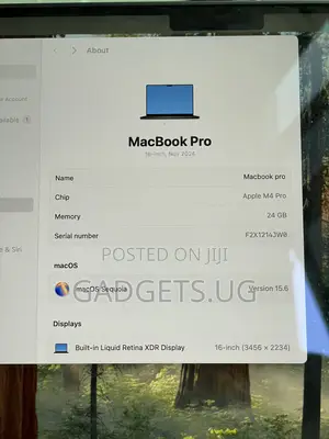 Laptop Apple MacBook Pro 2024 M4 Pro 24GB Apple M4 Pro SSD 512GB