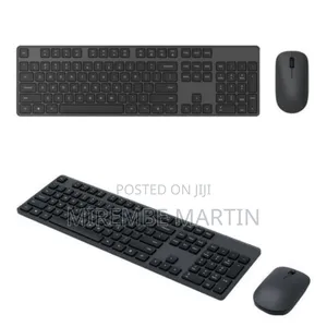 Sleek Wireless Keyboard and Mouse Combo