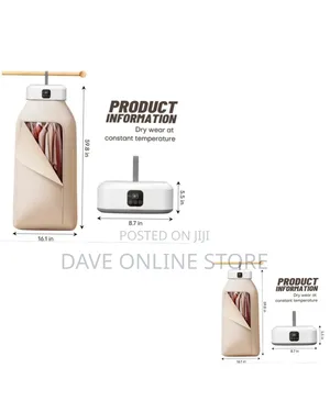 Compact, Foldable Portable Electric Clothes Dryer