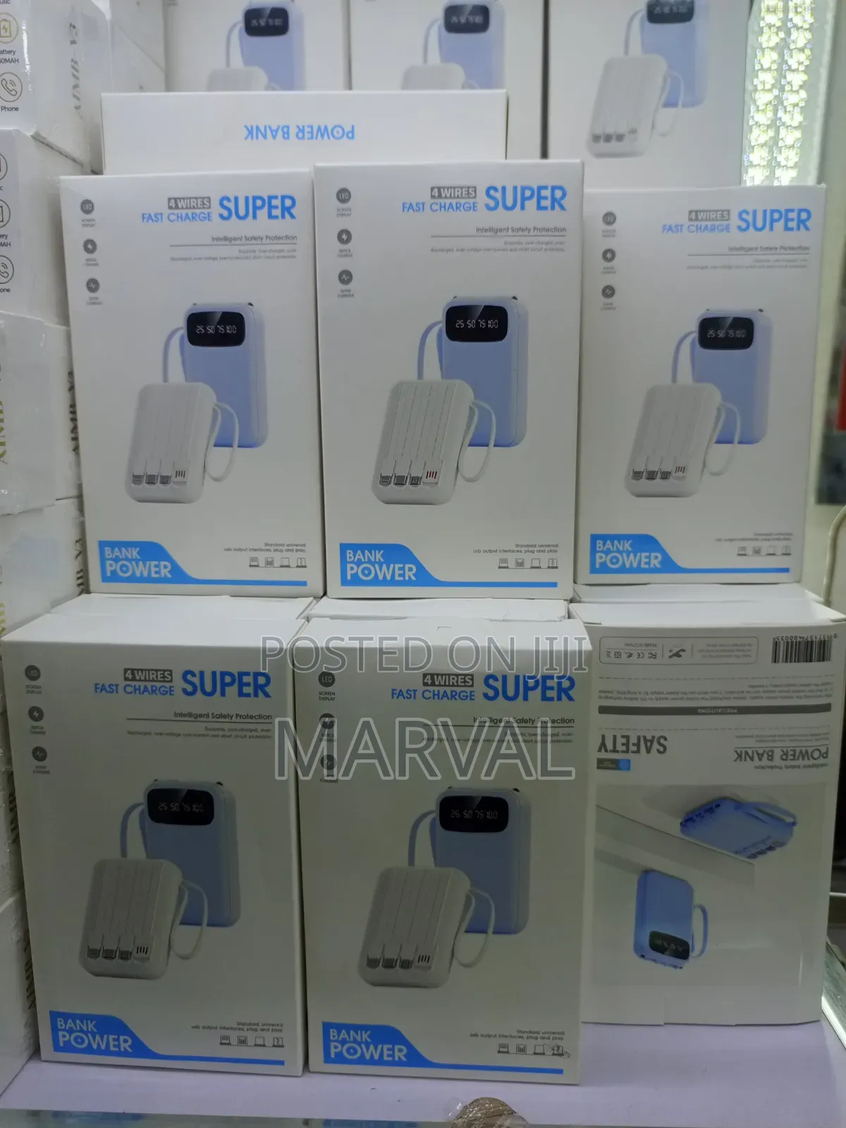 Aimb-V3 4-Wires Fast Charge Super Power Bank,