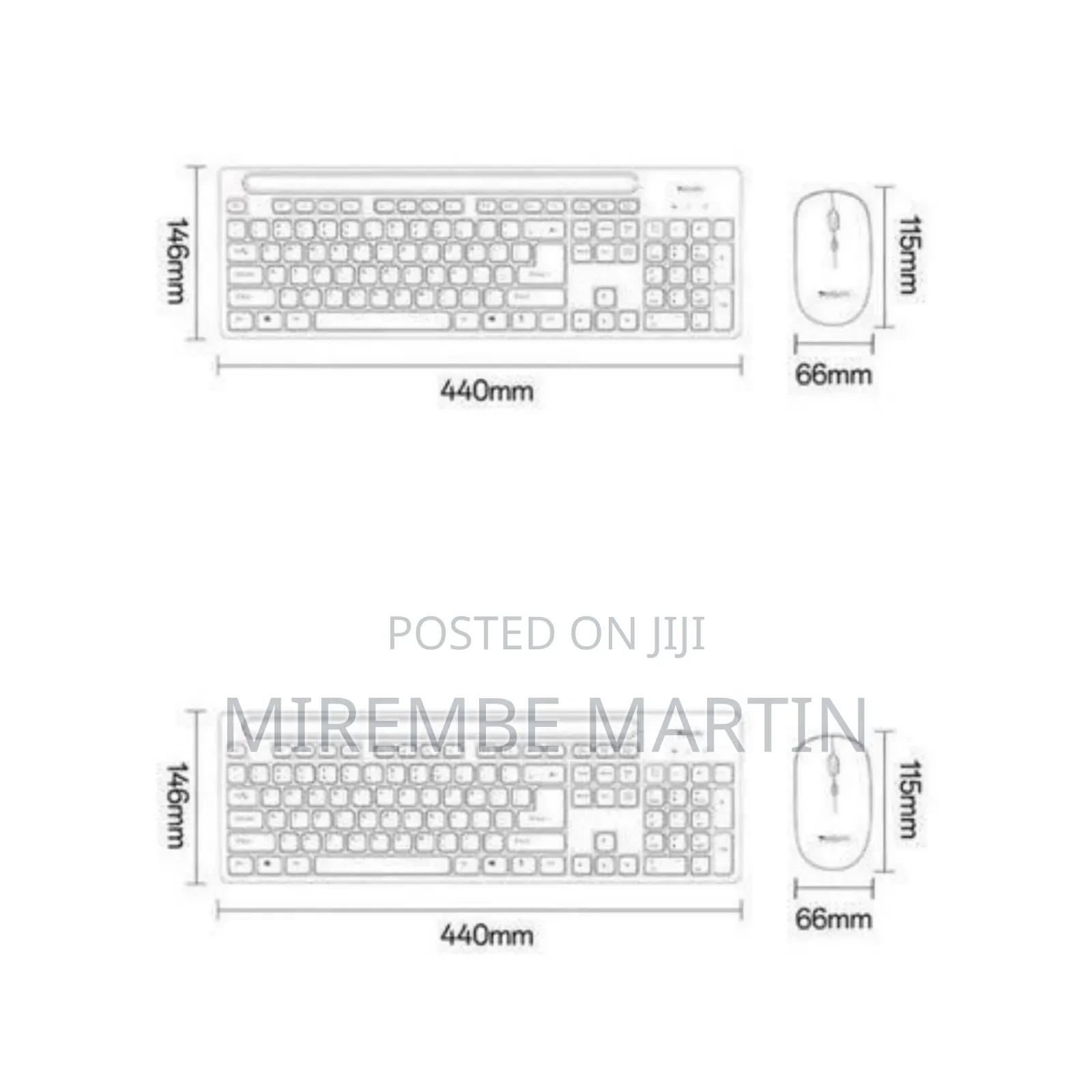 Yesido Wireless Combination KB43