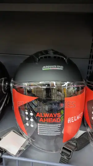 Open-Face Motorcycle Helmet