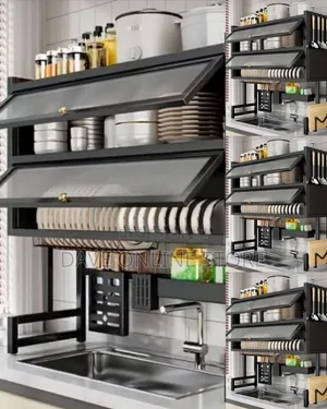 2-Tier, Over-the-Sink Dish Drying Rack