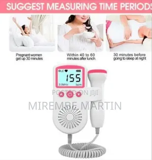 Professional Portable Fetal Doppler With Digital LCD Display -
