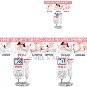 Professional Portable Fetal Doppler With Digital LCD Display -