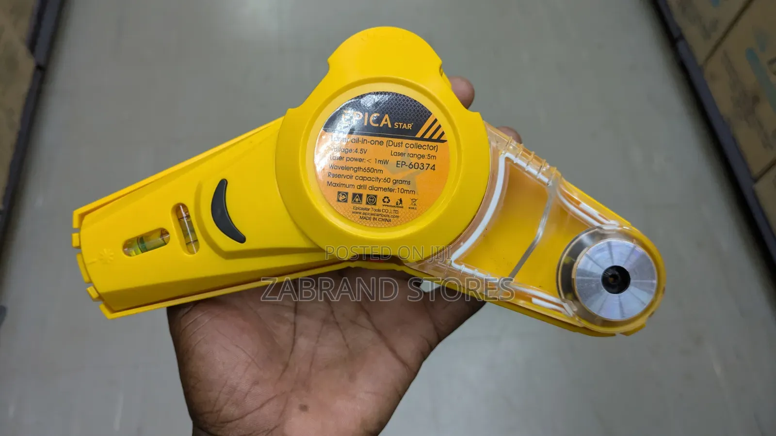 Drill Dust Collector Laser Level