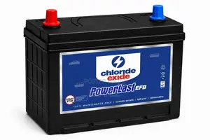 045MF EFB 50Ah Chloride Exide PowerLast Start-Stop Car Battery