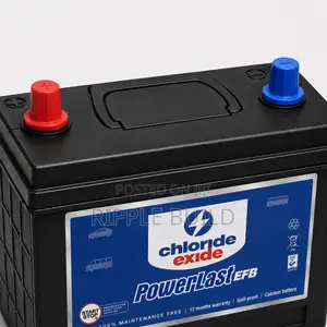 50Ah Chloride Exide PowerLast 045MF EFB Start-Stop Car Battery