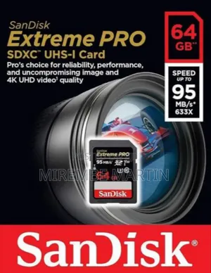 Extreme Pro 64GB SD Card