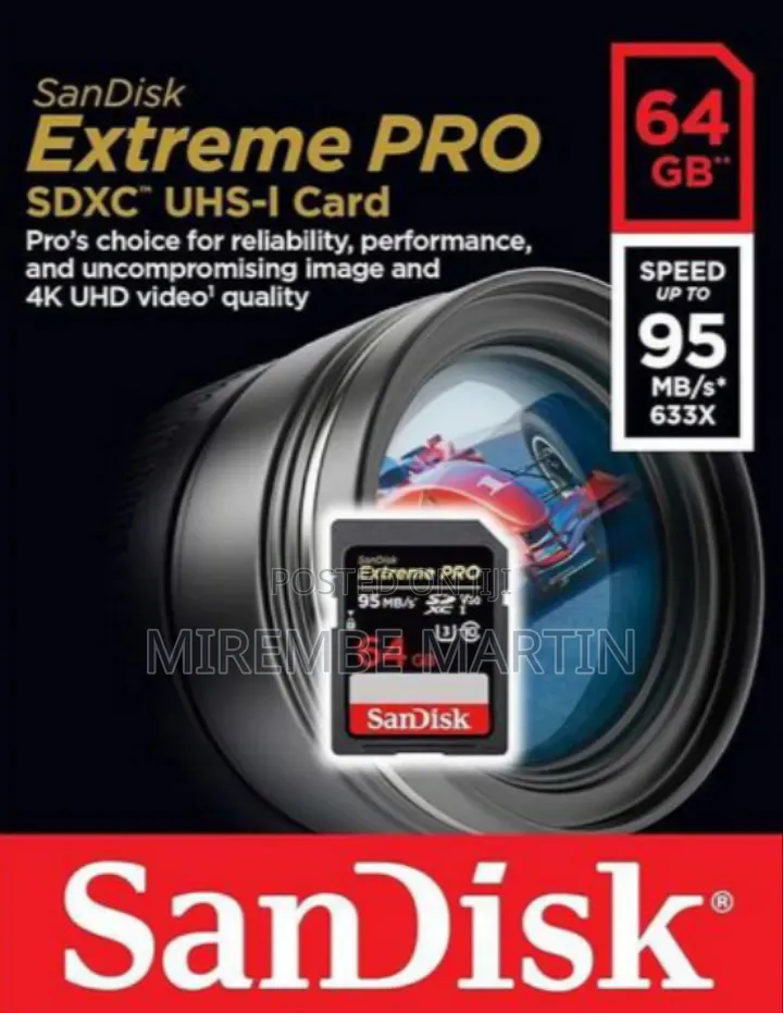 Extreme Pro 64GB SD Card
