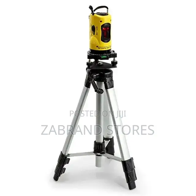 Self-Leveling Cross Line Laser With Tripod