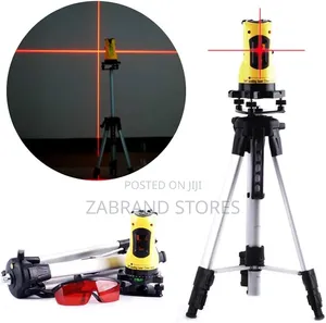 Self-Leveling Cross Line Laser With Tripod