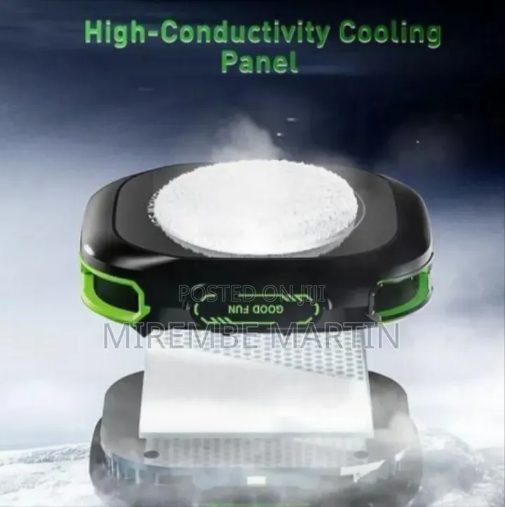 High-Capacity Portable Neck Fan and Cooling Device