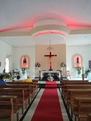 Church Gypsum Ceiling +Stage+led Lights
