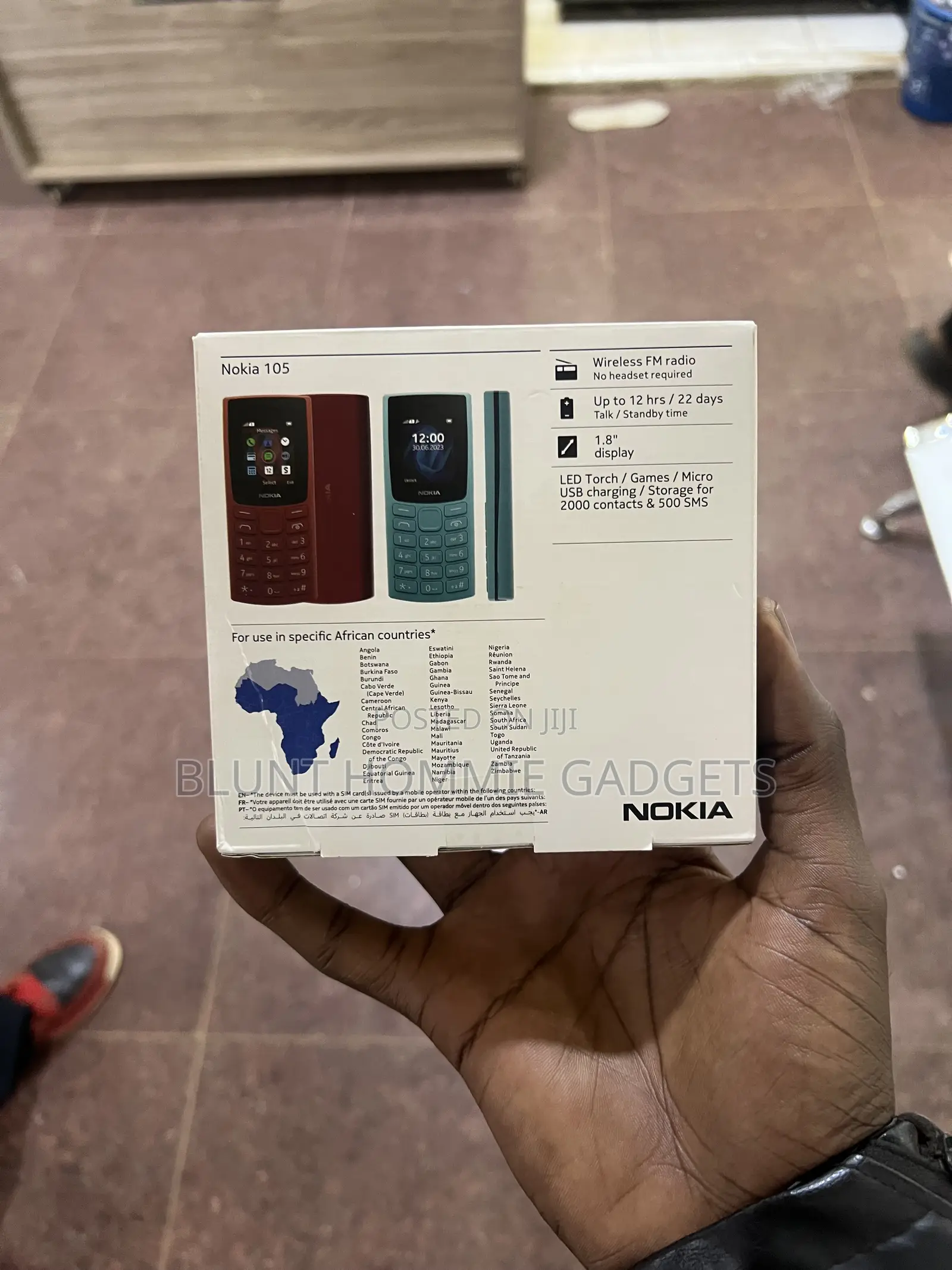 New Nokia 105 Black
