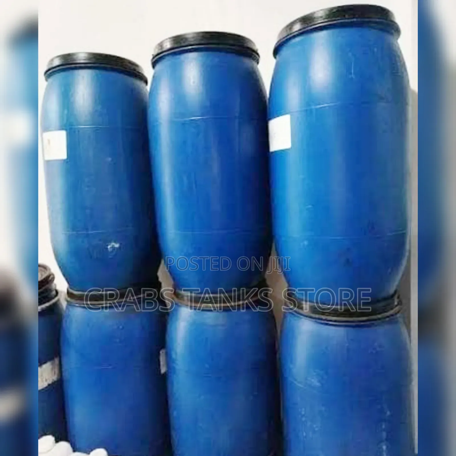 Empty Water Drums 220ltrs in Blue Colour