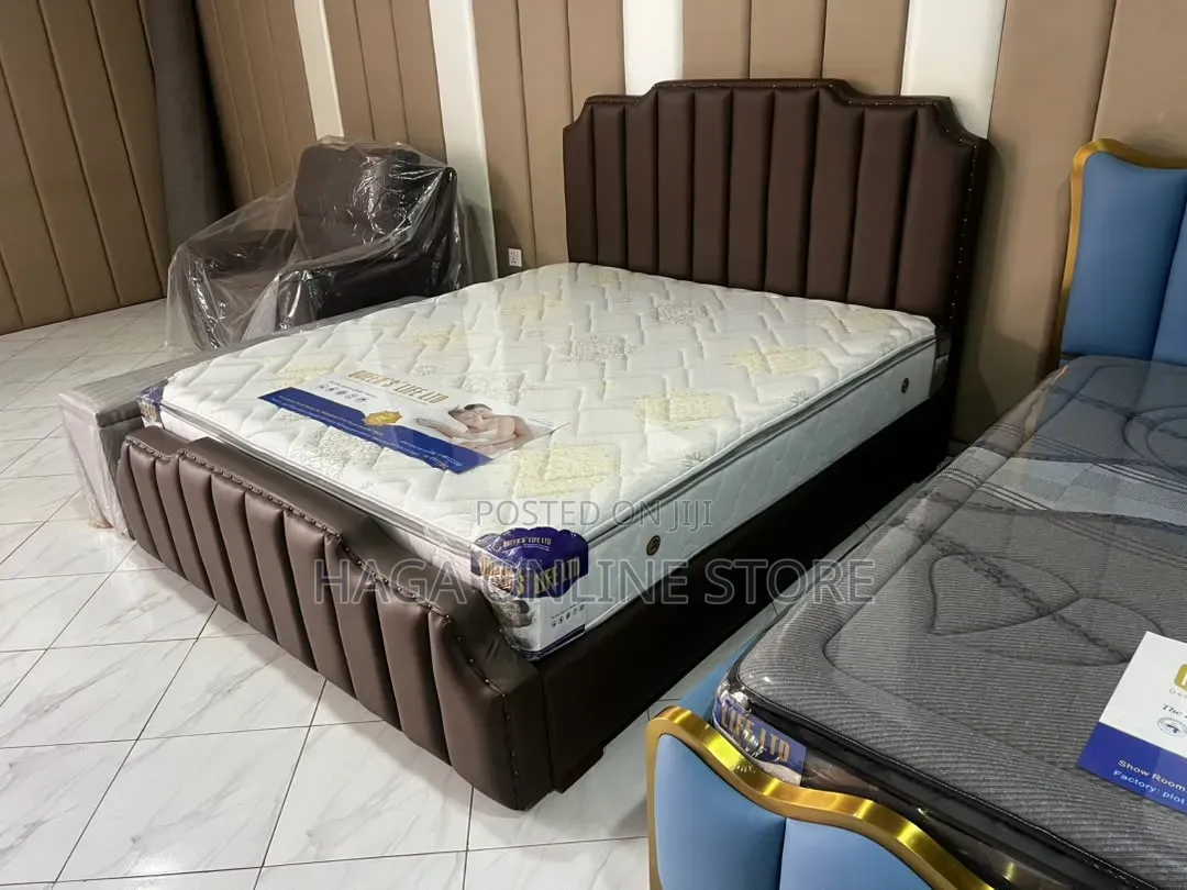 King Size Leather Bed