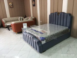 King Size Leather Bed
