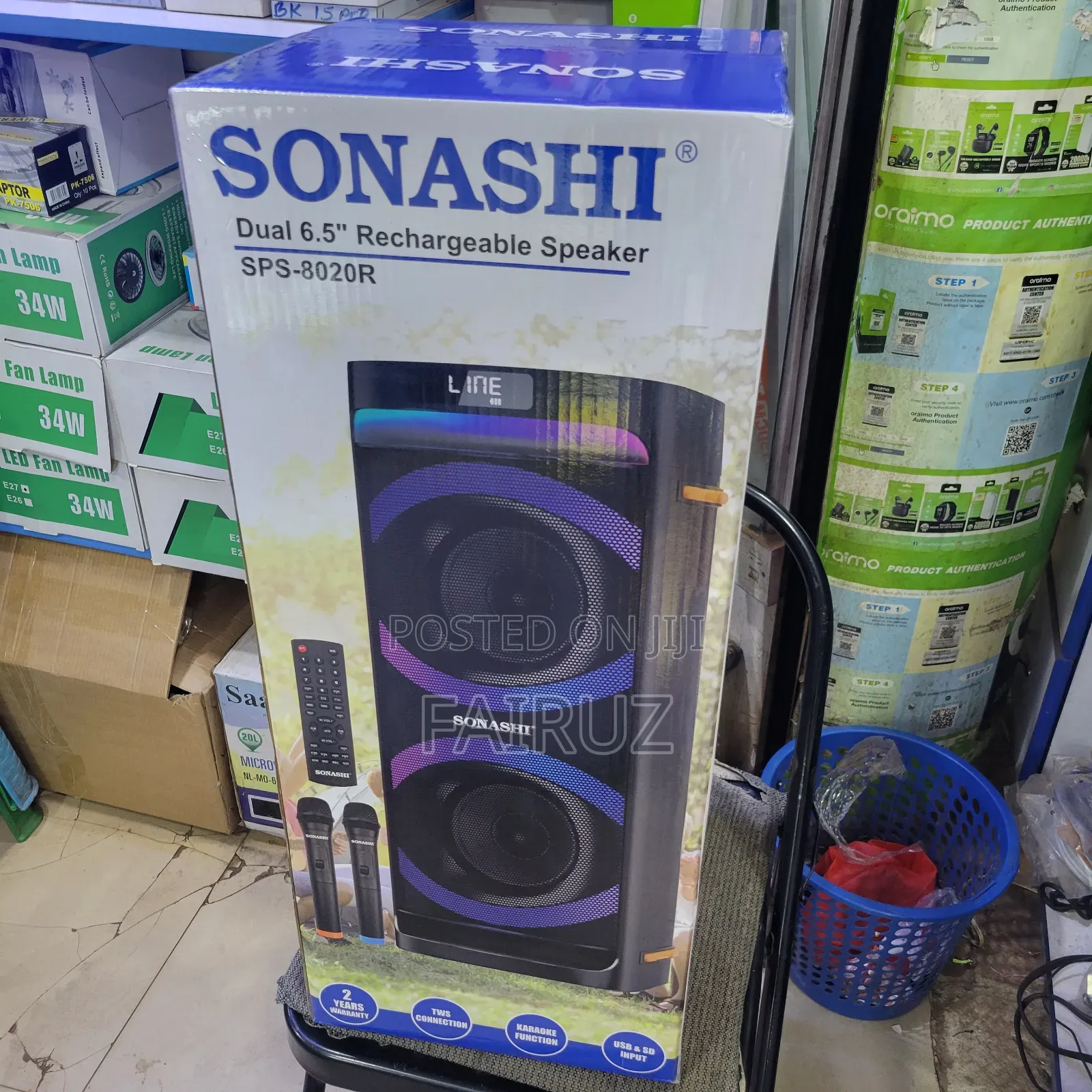 Sonashi Dual Rechargeable Speaker