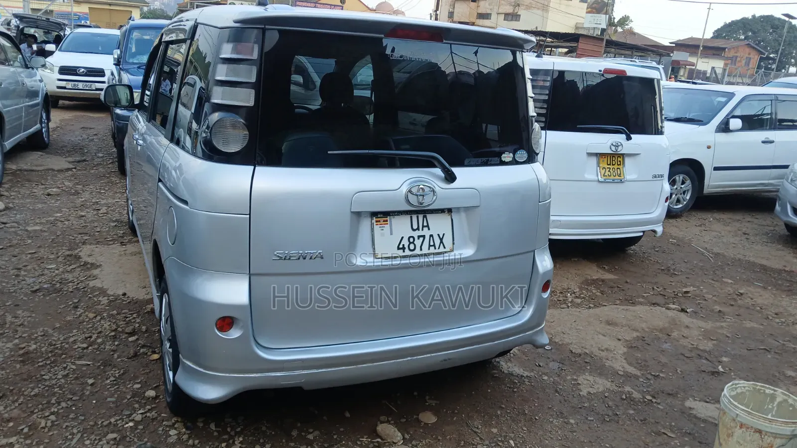 Toyota Sienta 2008 Silver