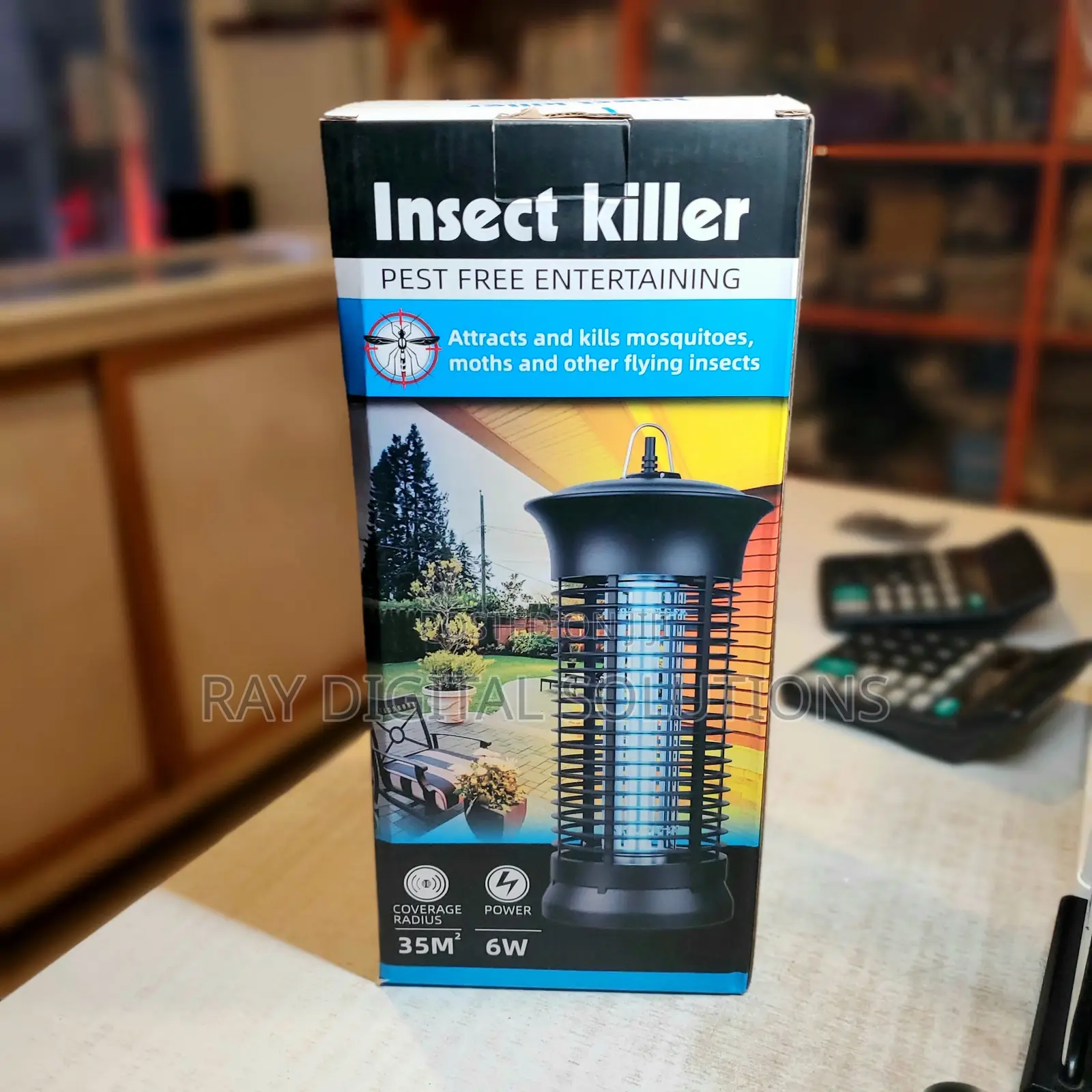 Portable Fly Trap Insect Zapper Mosquito Killer Lamp