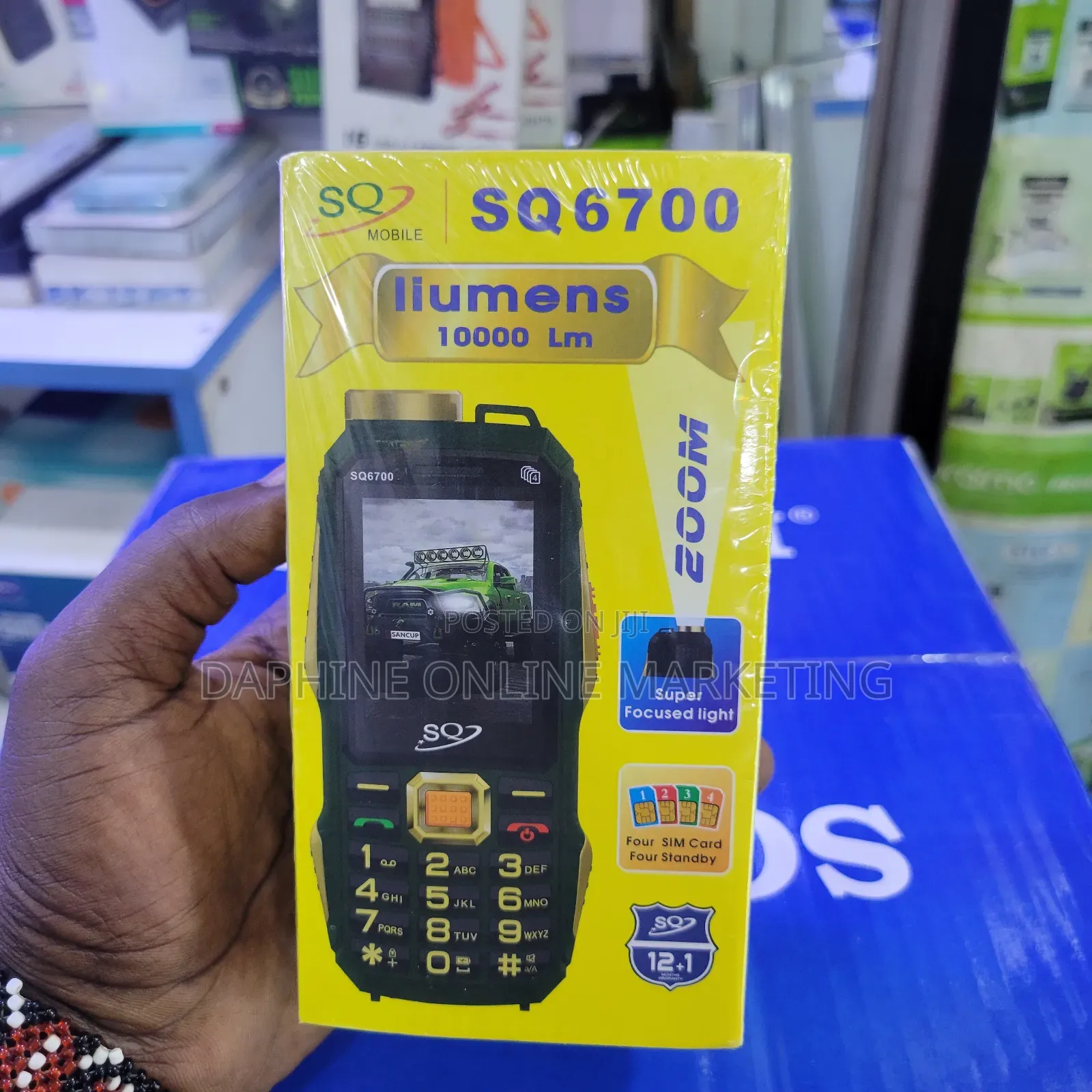 New Mobile Phone Black